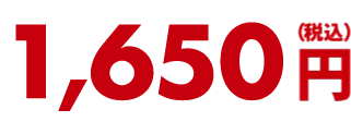 1,650円（税込）